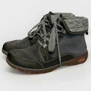 Chaco Womens Barbary Waterproof Boot Gray Size 8 #5573